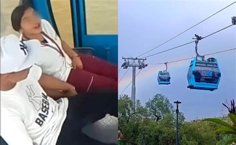 Video de pareja teniendo sexo en teleférico de Guayaquil:。